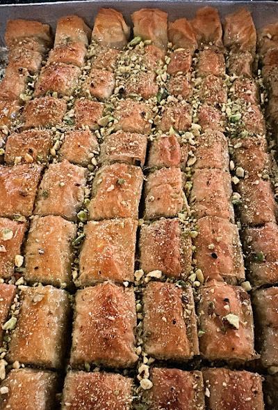 Rouhi restaurant Smethwick baklava